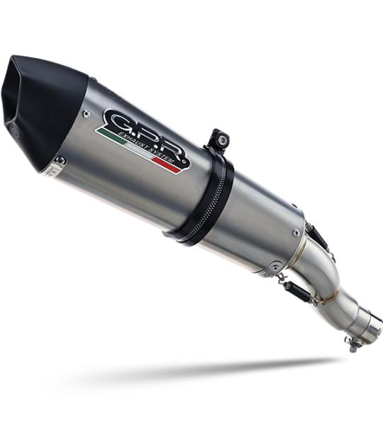 Scarico GPR compatibile con Benelli Trk 502 2021-2024 - GP Evo4 Titanium
