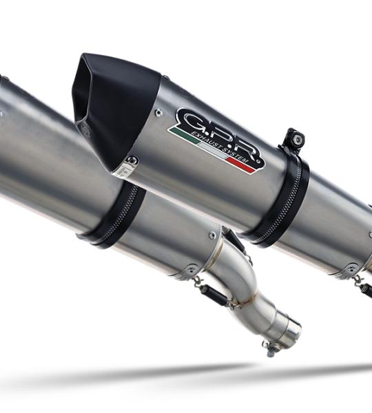 Scarico GPR compatibile con Kawasaki Z1000 2003-2006 - Gpe Ann. titanium
