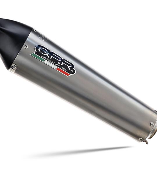 Scarico GPR compatibile con Suzuki Burgman An 650 2013-2016 - Gpe Ann. titanium