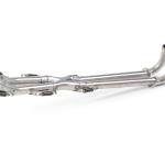 Scarico GPR compatibile con Yamaha T-Max 500 2001-2011 -  Gpe Ann. Poppy -  Scarico completo omologato - fornito con db killer estraibile e collettore