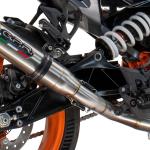 Scarico GPR compatibile con Husqvarna Vitpilen 125 2024-2025 - Deeptone Inox
