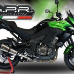 Scarico GPR compatibile con Kawasaki Versys 1000 I.E. 2011-2013 - Gpe Ann. titanium