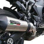 Scarico GPR compatibile con Kawasaki Ninja 1000 Sx 2020-2020 - Gpe Ann. titanium
