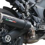 Scarico GPR compatibile con Kawasaki Ninja 1000 Sx 2020-2020 - M3 Black Titanium