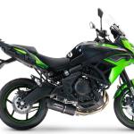 Scarico GPR compatibile con Kawasaki Versys 650 2015-2016 - Furore Nero