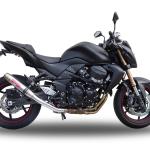 Scarico GPR compatibile con Kawasaki Z 750 - R 2007-2014 - Deeptone Inox
