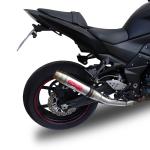 Scarico GPR compatibile con Kawasaki Z 750 - S 2004-2006 - Deeptone Inox