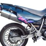 Scarico GPR compatibile con Kawasaki Klr 600 1985-2004 - Trioval