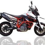 Scarico GPR compatibile con Ktm Supermoto Smr 990 2008-2012 - Furore Nero
