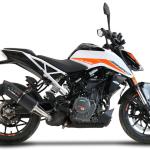 Scarico GPR compatibile con Ktm Duke 390 2021-2024 - Furore Evo4 Nero