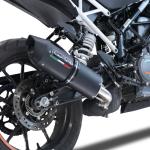 Scarico GPR compatibile con Ktm Duke 390 2021-2024 - Furore Evo4 Nero
