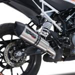 Scarico GPR compatibile con Ktm Duke 390 2021-2024 - GP Evo4 Titanium