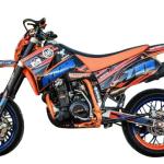 Scarico GPR compatibile con Ktm Lc4 640 Enduro - Adventure - Supermoto 2003-2006 - Furore Nero