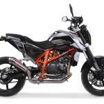Scarico GPR compatibile con Ktm Duke 690 2017-2020 -  Powercone Evo -  Scarico omologato -  silenziatore con db killer estraibile e raccordo specifico