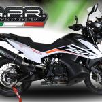 Scarico GPR compatibile con Ktm Adventure 790 2021-2024 - Furore Evo4 Nero