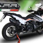 Scarico GPR compatibile con Ktm Adventure 790 2021-2024 - Furore Evo4 Nero