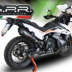 Scarico GPR compatibile con Ktm Adventure 790 2021-2024 - GP Evo4 Black Titanium