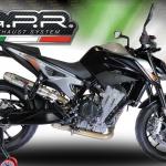 Scarico GPR compatibile con Ktm Duke 790 2021-2024 - Deeptone Inox