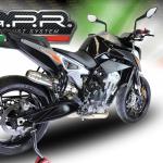 Scarico GPR compatibile con Ktm Duke 790 2021-2024 - Deeptone Inox