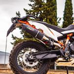 Scarico GPR compatibile con Ktm Duke 890 2021-2024 -  Furore Nero -  Terminale di scarico racing -  con raccordo -  senza omologazione