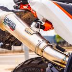 Scarico GPR compatibile con Ktm Duke 890 2021-2024 -  Deeptone Inox -  Terminale di scarico racing -  con raccordo -  senza omologazione