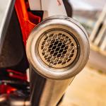 Scarico GPR compatibile con Ktm Duke 890 2021-2024 -  Deeptone Inox -  Terminale di scarico racing -  con raccordo -  senza omologazione