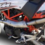 Scarico GPR compatibile con Ktm Smc 690 R 2007-2016 - Gpe Ann. titanium