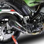 Scarico GPR compatibile con Benelli Leoncino 500 Trail 2017-2024 - Gpe Ann. Poppy