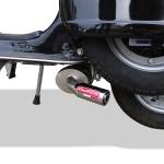 Scarico GPR compatibile con Lml Star 151 4 Tempi - 4 Strokes Genuine Stella  2010-2013 -  Alluminio -  Scarico completo omologato - fornito con db killer estraibile - catalizzatore e collettore