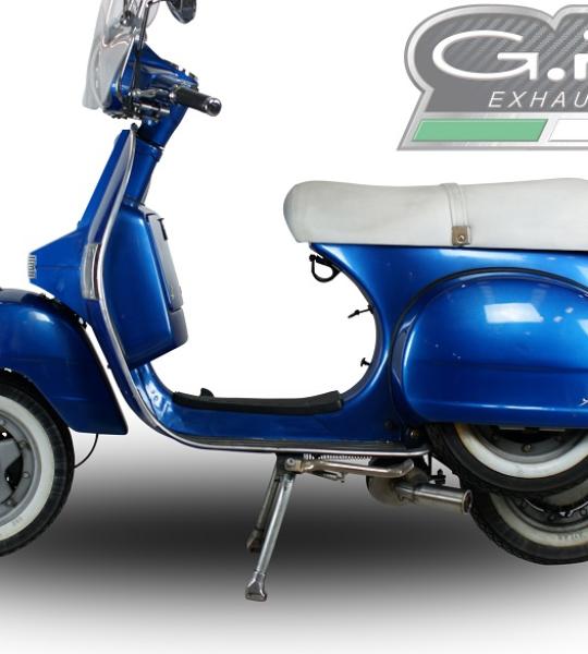 Scarico GPR compatibile con Lml Star 200 4T a marce - 4ST with gears 2011-2016 -  Alluminio -  Scarico completo omologato - fornito con db killer estraibile e collettore