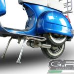 Scarico GPR compatibile con Lml Star 200 4T a marce - 4ST with gears 2011-2016 -  Alluminio -  Scarico completo omologato - fornito con db killer estraibile e collettore