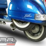 Scarico GPR compatibile con Lml Star 200 4T a marce - 4ST with gears 2011-2016 -  Alluminio -  Scarico completo omologato - fornito con db killer estraibile e collettore