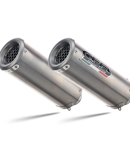 Scarico GPR compatibile con Ducati 749 2003-2007 - M3 Titanium Natural