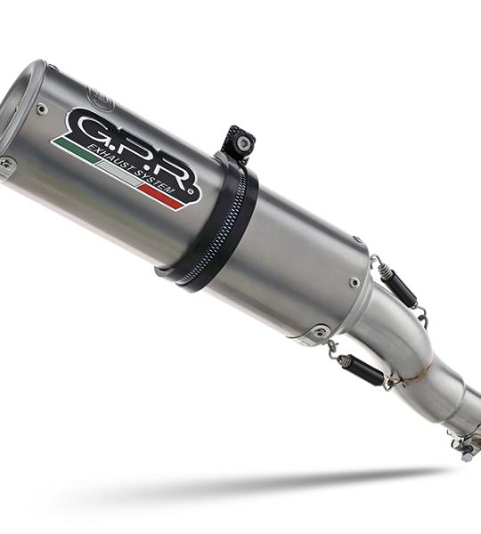 Scarico GPR compatibile con Benelli Bn 302 S 2015-2016 - M3 Titanium Natural