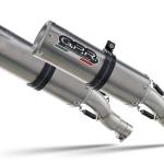 Scarico GPR compatibile con Ducati 748 -S -SP -SPS -R -RS 1995-2002 - M3 Titanium Natural