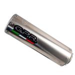 Scarico GPR compatibile con Zontes Zt 125 G1 - U - U1 - Z2 2020-2024 - M3 Inox 