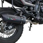Scarico GPR compatibile con Moto Morini X-CAPE 650 2021-2024 - Furore Evo4 Nero