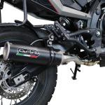 Scarico GPR compatibile con Moto Morini X-CAPE 650 2021-2024 - M3 Black Titanium