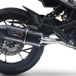 Scarico GPR compatibile con Moto Morini Seiemmezzo Scr 2022-2024 - Furore Evo4 Nero