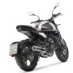 Scarico GPR compatibile con Moto Morini Seiemmezzo Scr 2022-2024 - M3 Poppy