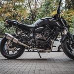 Scarico GPR compatibile con Yamaha Mt-07 2017-2020 - Gpe Ann. titanium