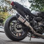 Scarico GPR compatibile con Yamaha Mt-07 2017-2020 - Gpe Ann. titanium