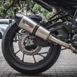 Scarico GPR compatibile con Yamaha Xsr 700 2017-2020 - Gpe Ann. titanium