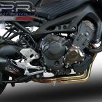 Scarico GPR compatibile con Yamaha Mt-09 Tracer 900 2015-2016 - Furore Nero