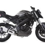 Scarico GPR compatibile con Yamaha Mt 125 2014-2016 -  Albus Ceramic -  Scarico completo omologato - fornito con db killer estraibile - catalizzatore e collettore