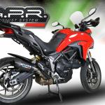 Scarico GPR compatibile con Ducati Multistrada 950 2017-2020 - GP Evo4 Poppy