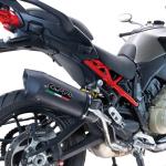 Scarico GPR compatibile con Ducati Multistrada V4 Rally 2023-2024 - Furore Evo4 Nero