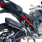 Scarico GPR compatibile con Ducati Multistrada V4 Rally 2023-2024 - Furore Evo4 Poppy