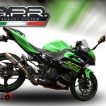 Scarico GPR compatibile con Kawasaki Z 400 2018-2022 - Deeptone Inox