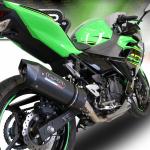 Scarico GPR compatibile con Kawasaki Ninja 500 2023-2025 - Furore Evo4 Nero